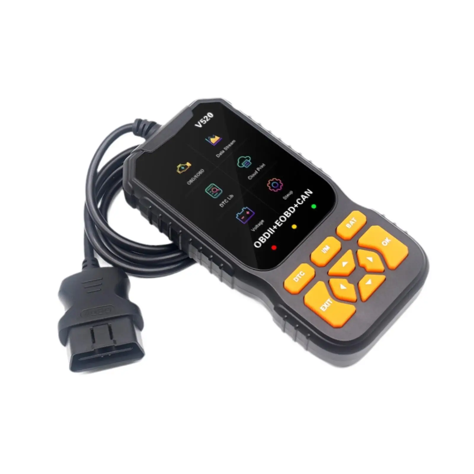 Сканер OBD2 Портативный высокопроизводительный считыватель кодов неисправностей