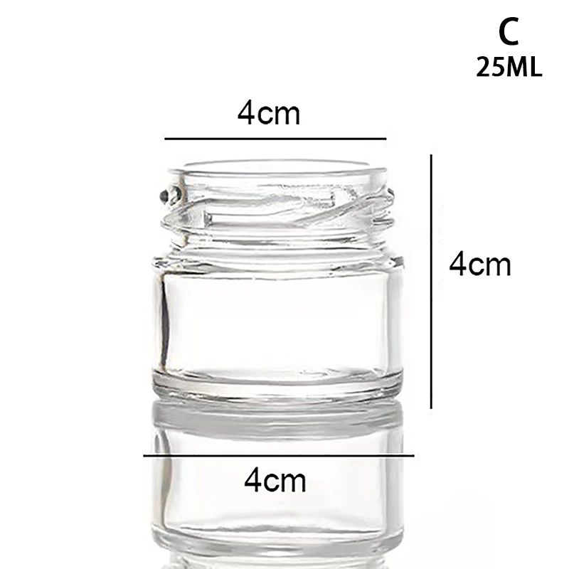 

Стеклянные банки для хранения TPXCKz, 2 шт., 25/35/45 мл