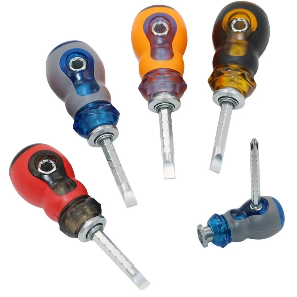 

Dual-purpose Batch Head Telescopic Labor-Saving Screwdriver 2 In 1 Mini Screwdriver Telescopic Tools