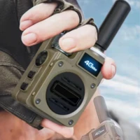 mini hg600 walkie talkie rechargeable handheld transceiver 5000km 2 pcs ptt pmr446 long range portable two way radio for hu v1i3