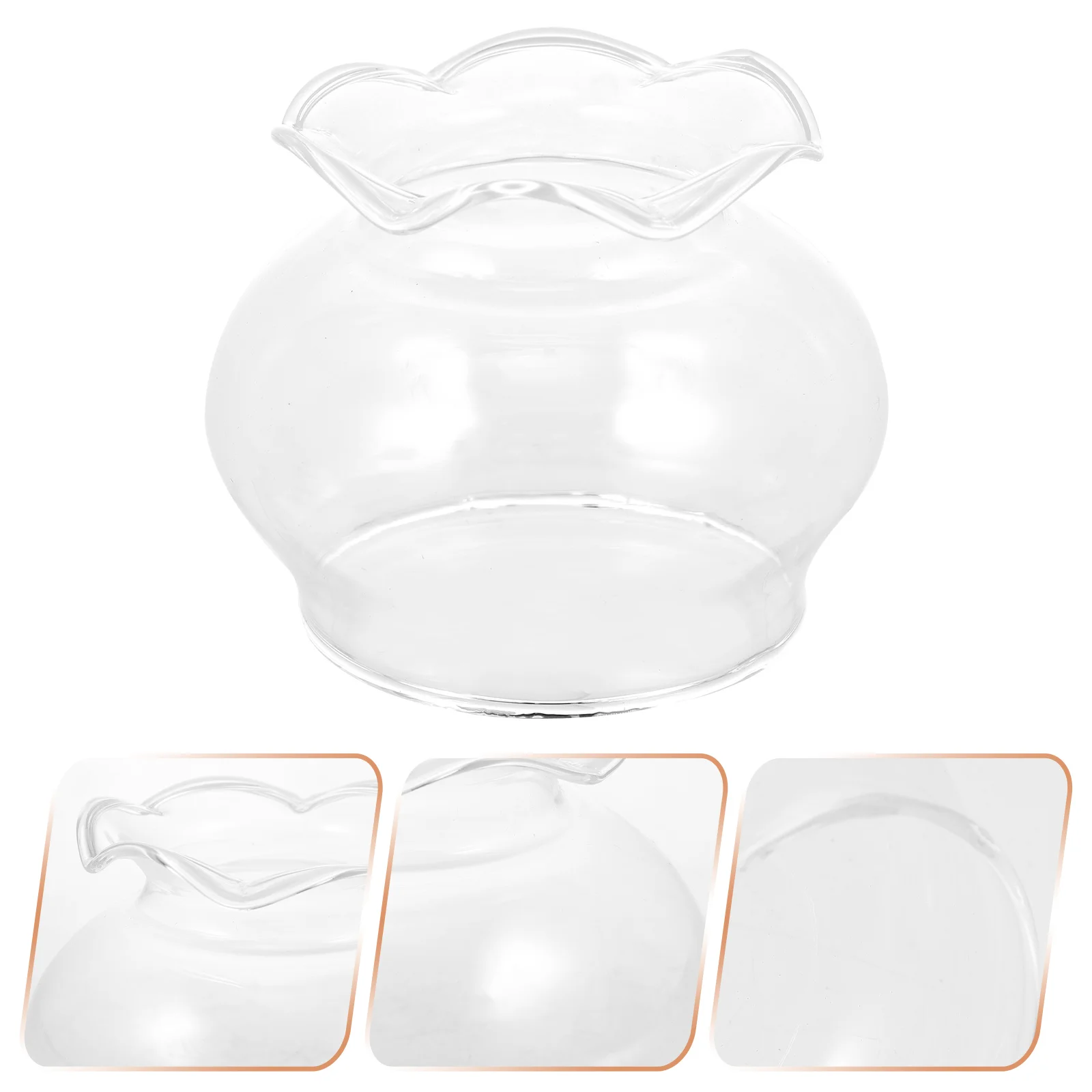 

Cover Glass Lamp Oil Shade Light Holder Kerosene Chimney Lamps Pillar Holders Votive Tealight Tube Clear Buddhistdecorative