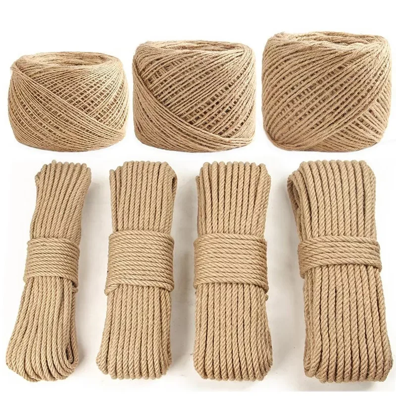 

2023NEW Sisal Rope Cat Tree DIY Scratching Post Toy Cat Climbing Frame Replacement Rope Desk Legs Binding Rope for Cat Sharpen C