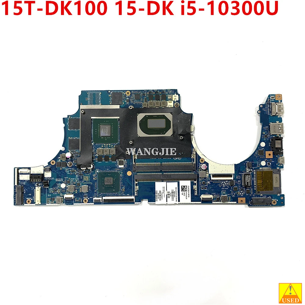 

Used For HP 15-DK1010CA 15-DK Laptop Motherboard M03037-601 M03037-001 DSC GTX1050 3GB i5-10300 WIN GPC52 LA-J643P 100% Working