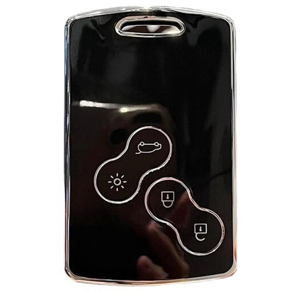 

Fashionable for Renault Duster Clio Auto Car Key Protective Case Cover Soft TPU 4 Button Protect and Personalize Your Key