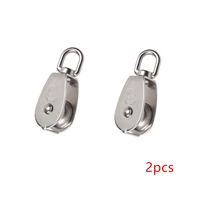 2 pcs stainless steel 304 heavy duty pulley stainless steel pulley 32mm