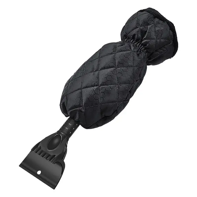 

Ice Scraper With Gloves Warming Car Ice Scraper Mitt Snow Scraper Gloves Warm Snow Remover Gloves Portable Warming Waterproof