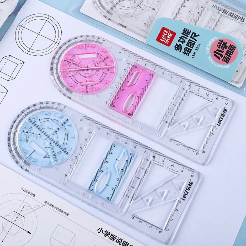 

Architect Art Design Student Stationary Math Class Drafting Template Ruler Fast Drawing Ruler Measuring Scale Ruler