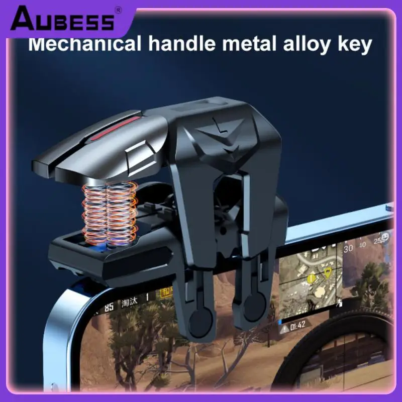 

Alloy Gamepad L1r1 Key Button For Mobile Phone For Pubg Mobile Game Trigger For Pubg Ergonomic Phone Gaming Controller For Pubg