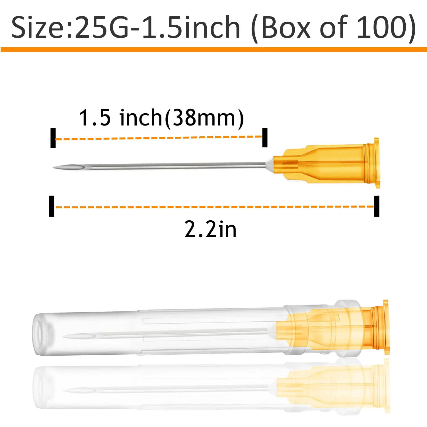 

Стерильные иглы для дозирования 18г 23г 25г