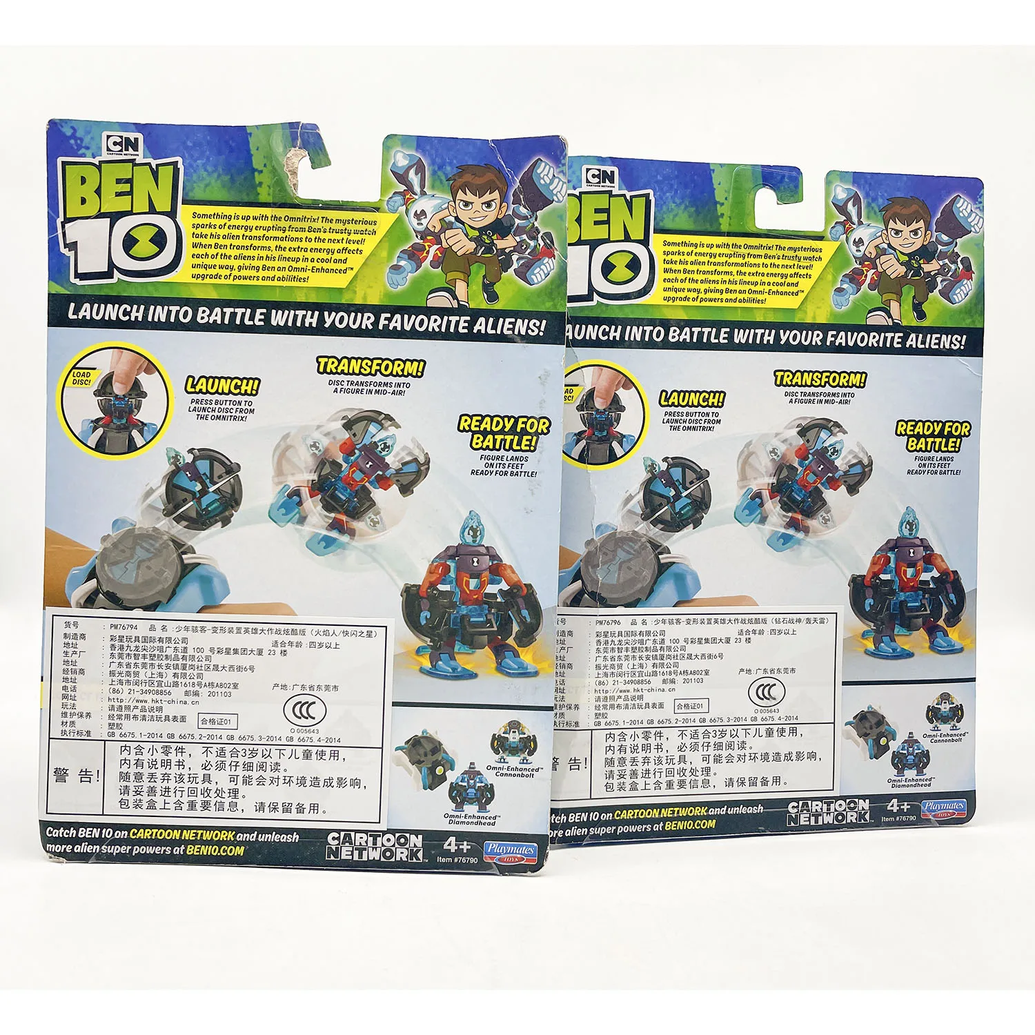 Оригинальная фигурка героя Ben10 ПВХ Модель игрушка запускаемая от Omnitrix к