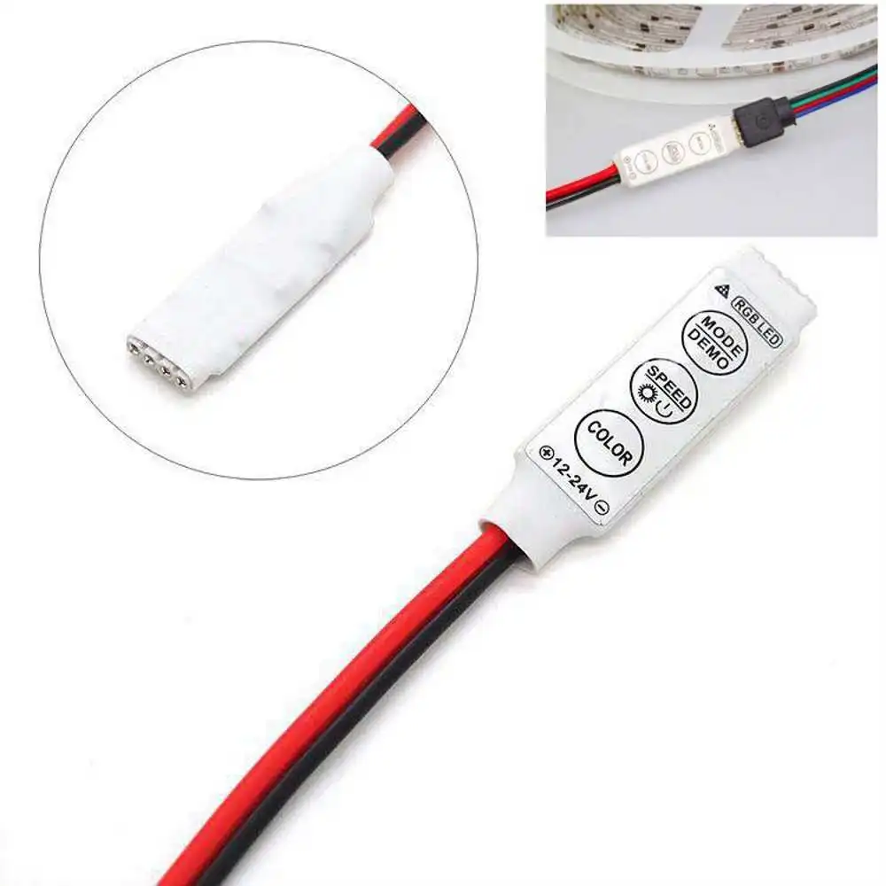 Контроллер RGB для светодиодных лент SMD 3528 5050 5 В 12 |