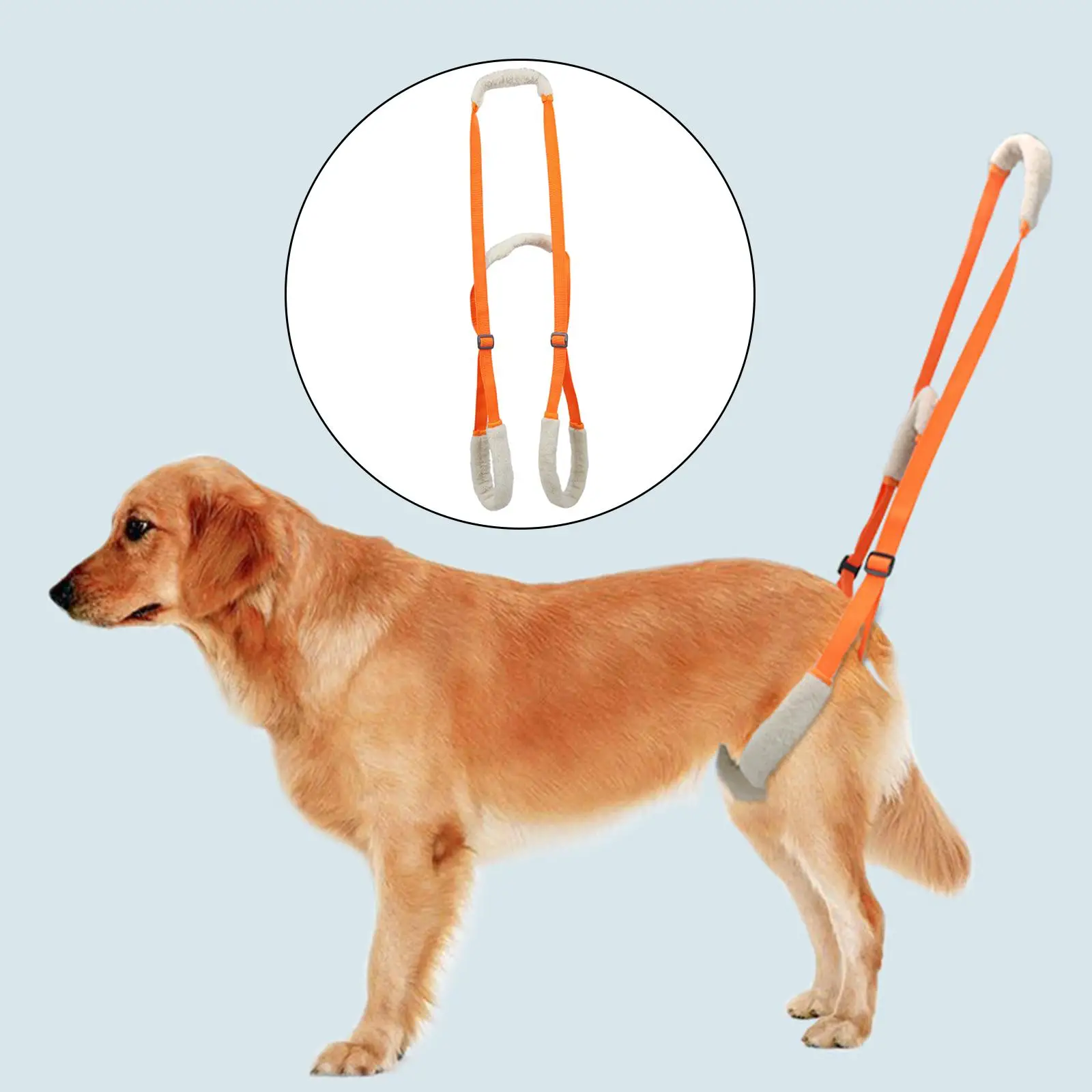 

Dog Lift Harness Pets Rear Support Helpful for Senior Dogs Injured Weak Legs