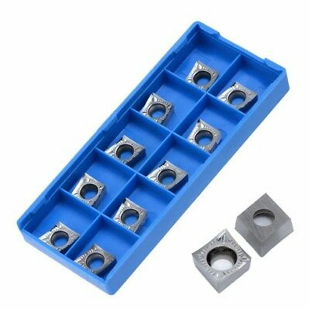 

Brand New High Quality CNC Insert For Aluminum Replacement Turning Insert 10pcs Blade Finishing/Semi-finishing