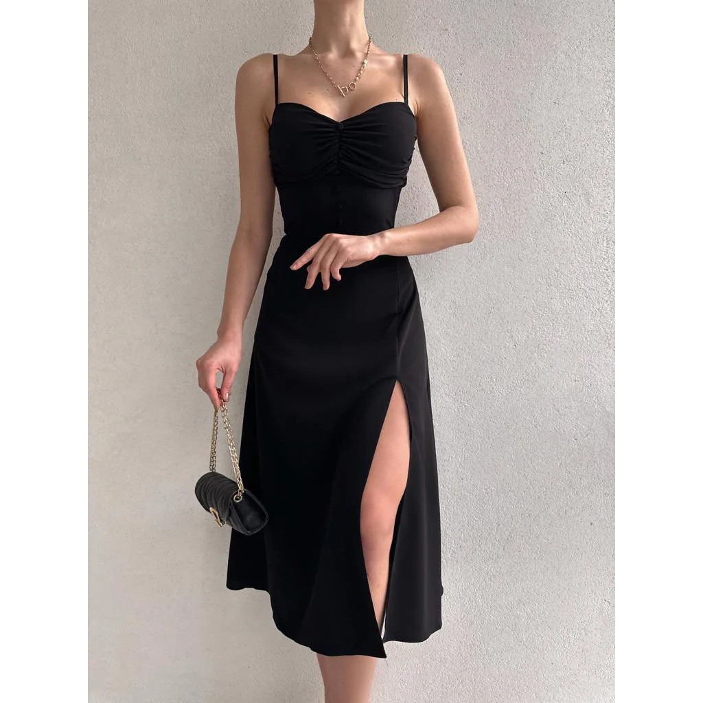 

Summer New Trend Waist Strap Dress Party Celebrity