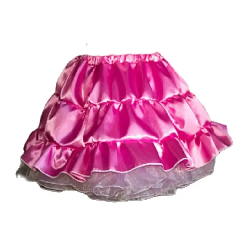 

Hot Sale Of New Short Skirt Underlay Petticoat Two-Color Patchwork Lace Knee Elastic Belt Can Be Customized In Multiple Colors