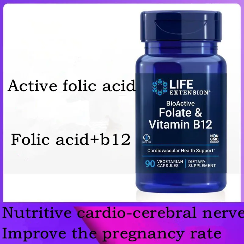 

Active Folic Acid Pentamethyl Hydrogen Vitamin B12 Mecobalamin Healthy Heart And Brain Nerves Improve Pregnancy Rate Folate&VB12