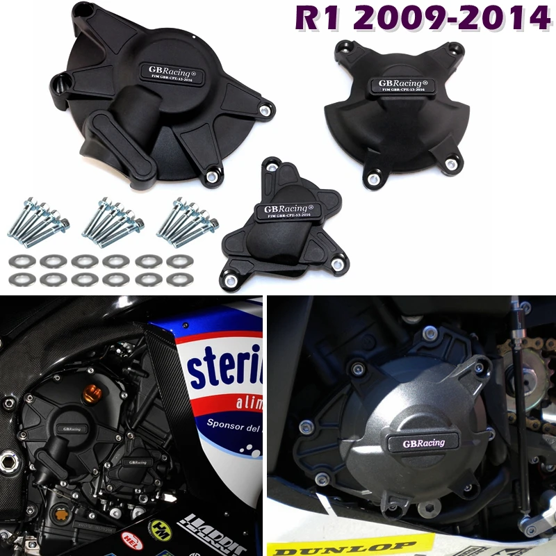 

Motorcycles Engine cover Protection case for case GB Racing For YAMAHA R1 2009 2010 2011 2012 2013 2014