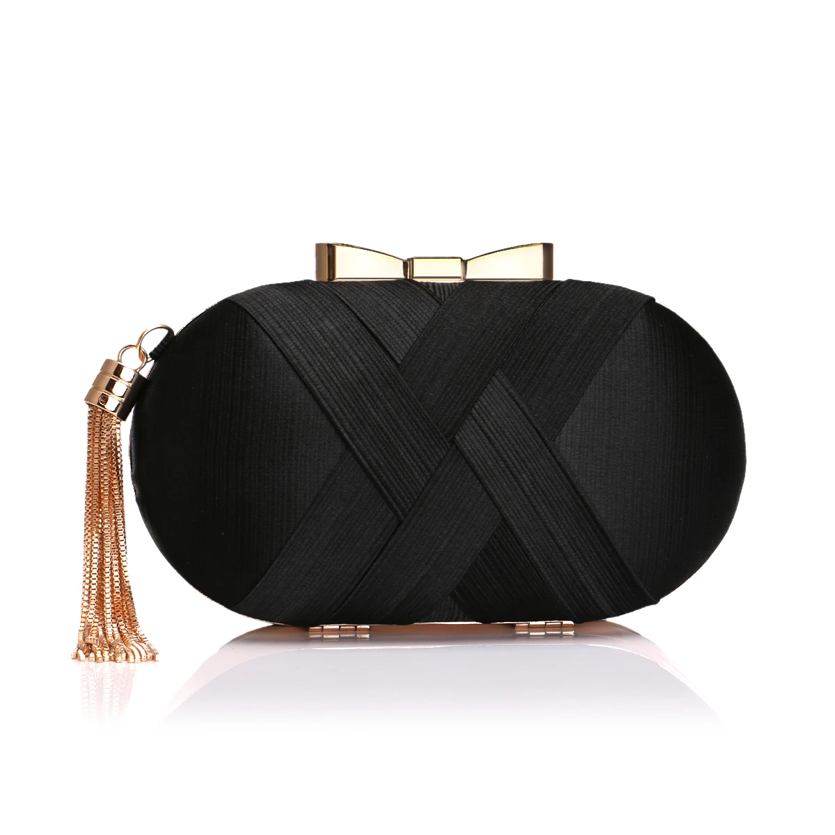 Модные Вечерние Сумки Через Плечо Женский Металлический Повседневный Клатч С