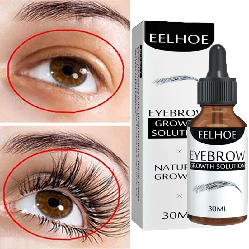 Eyelash Growth Serum Eyelash Enhancer Longer Fuller Thicker Eyebrows Lashes Eyelash Lifting Essence Eyelash Beauty Care Product
