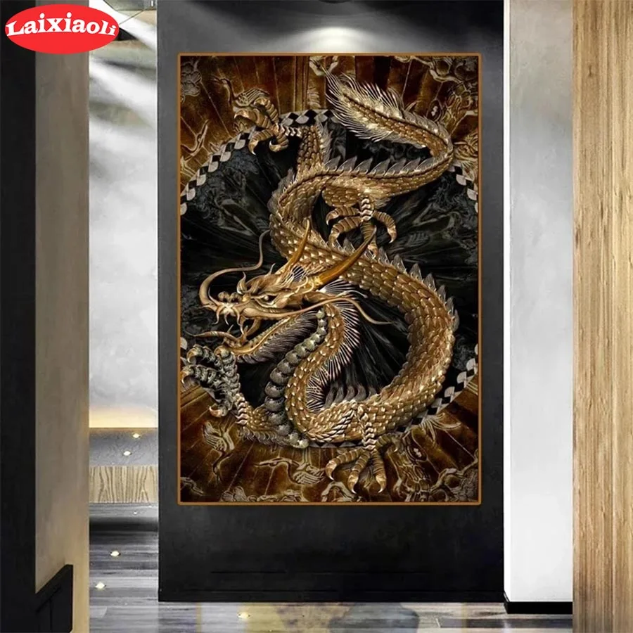 5D круглая Алмазная вышивка современное роскошное искусство алмазная живопись с