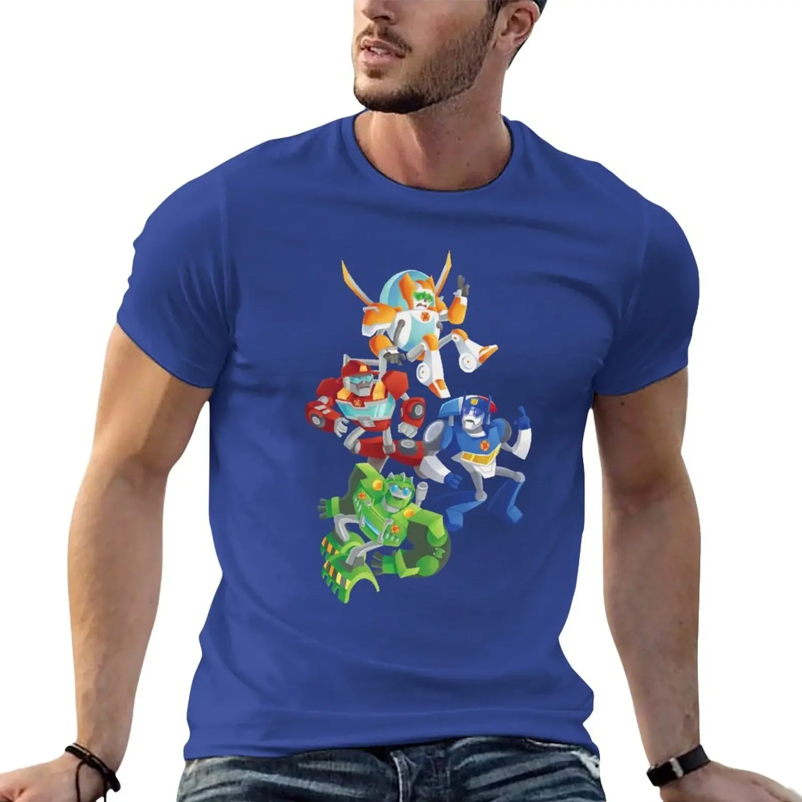 Футболка мужская с принтом животных в стиле хиппи