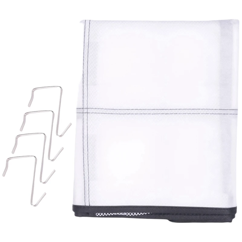 

AT35 28 Large Mesh Thickened Door Shoe Storage Bag 4 Hooks Mesh Shoe Storage Rack Storage Rack