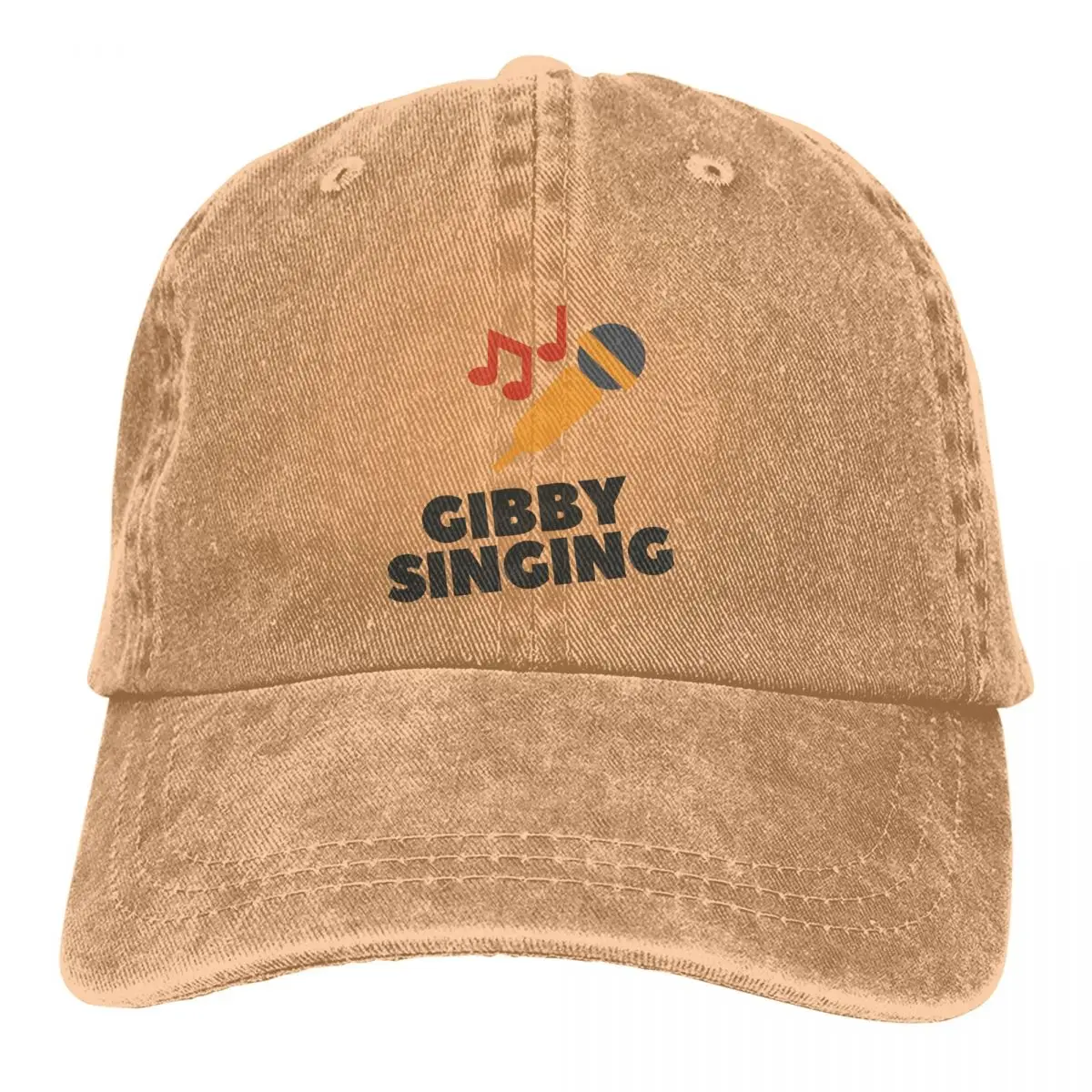 Washed Men's Baseball Cap Singing Cool Trucker Snapback Caps Dad Hat Icarly Gibby Freddie TV Golf Hats