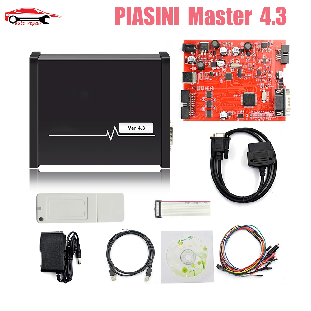 PIASINI 4.3 ECU Programmer Serial Suite Piasini Engineering V4.3 PIASINI MASTER Version Support Multi-brand Cars With USB Dongle
