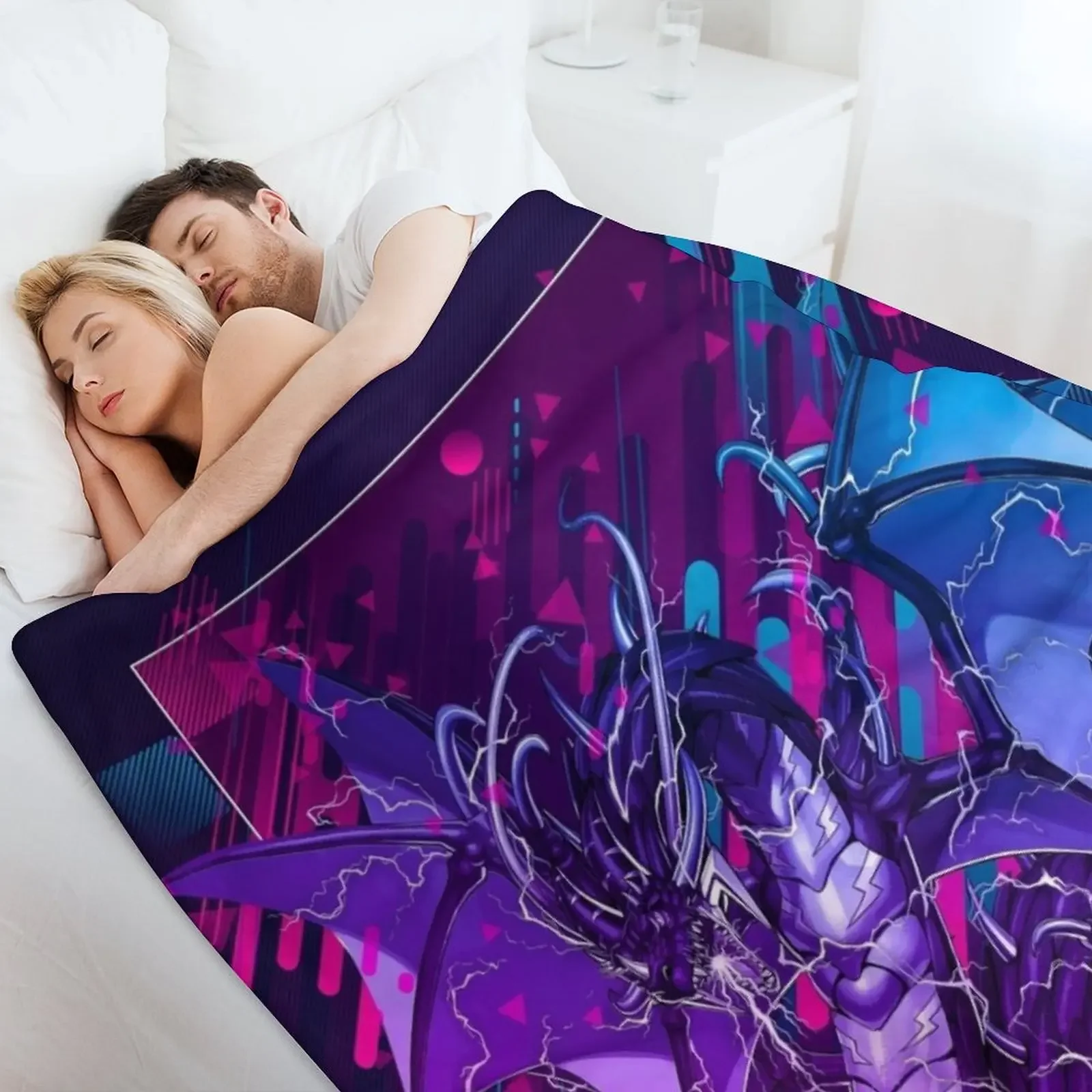 Thunder Dragon Colossus *Современный графический дизайн * Плед Красивые летние постельные