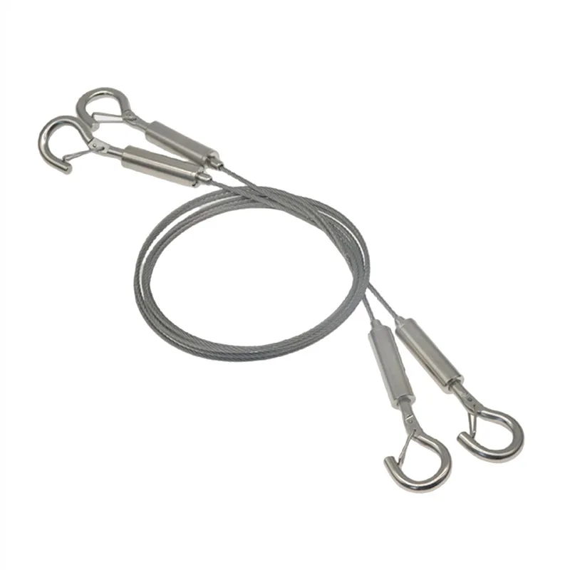 Регулируемый автоматический Проволочный Трос пружинный крюк бельевая линия