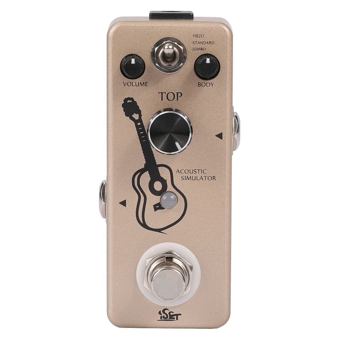 Педаль Эффектов ISET Акустический Симулятор Аксессуар Для Звуковых Электрогитары