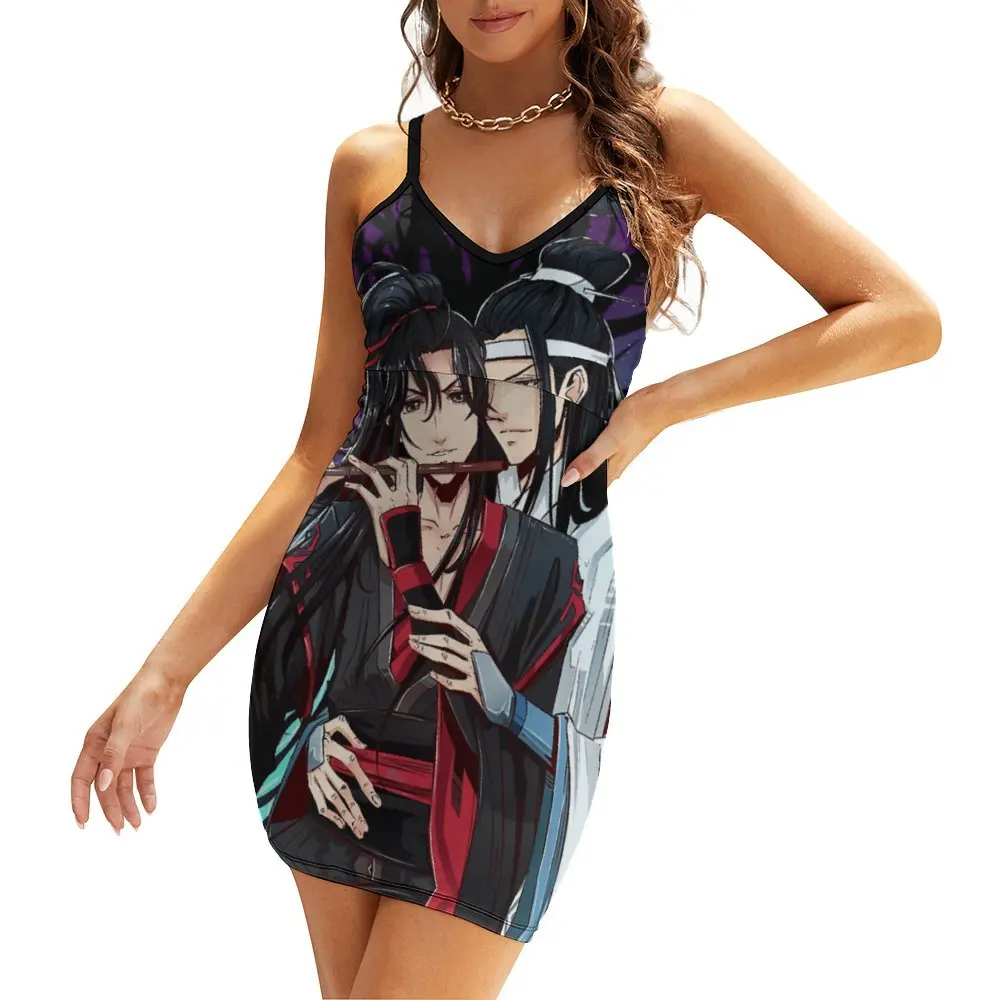 

Sexy Woman's Gown Suspender Dress Wangxian [The Untamed] Women's Sling Dress Premium Clubs Funny Novelty