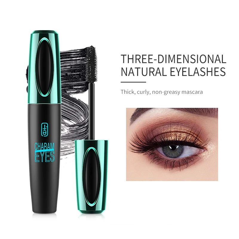 Новинка тушь для ресниц из шелкового волокна 4D Удлиняющая водостойкая стойкая