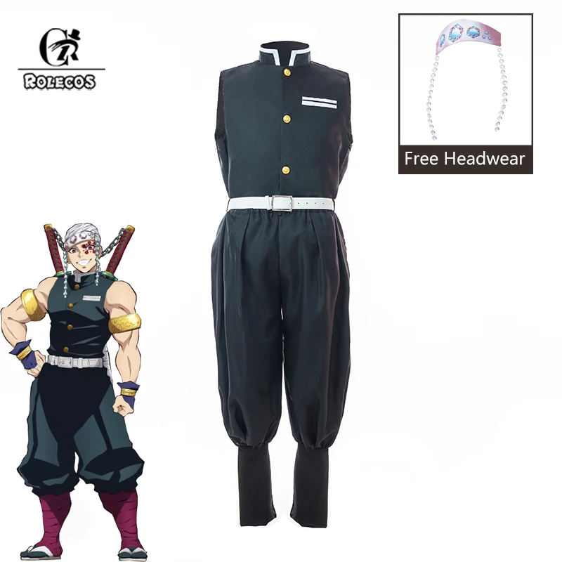 Косплей-костюм ROLECOS из аниме no Yaiba костюм ренгоку куююрру для мужчин на Хэллоуин