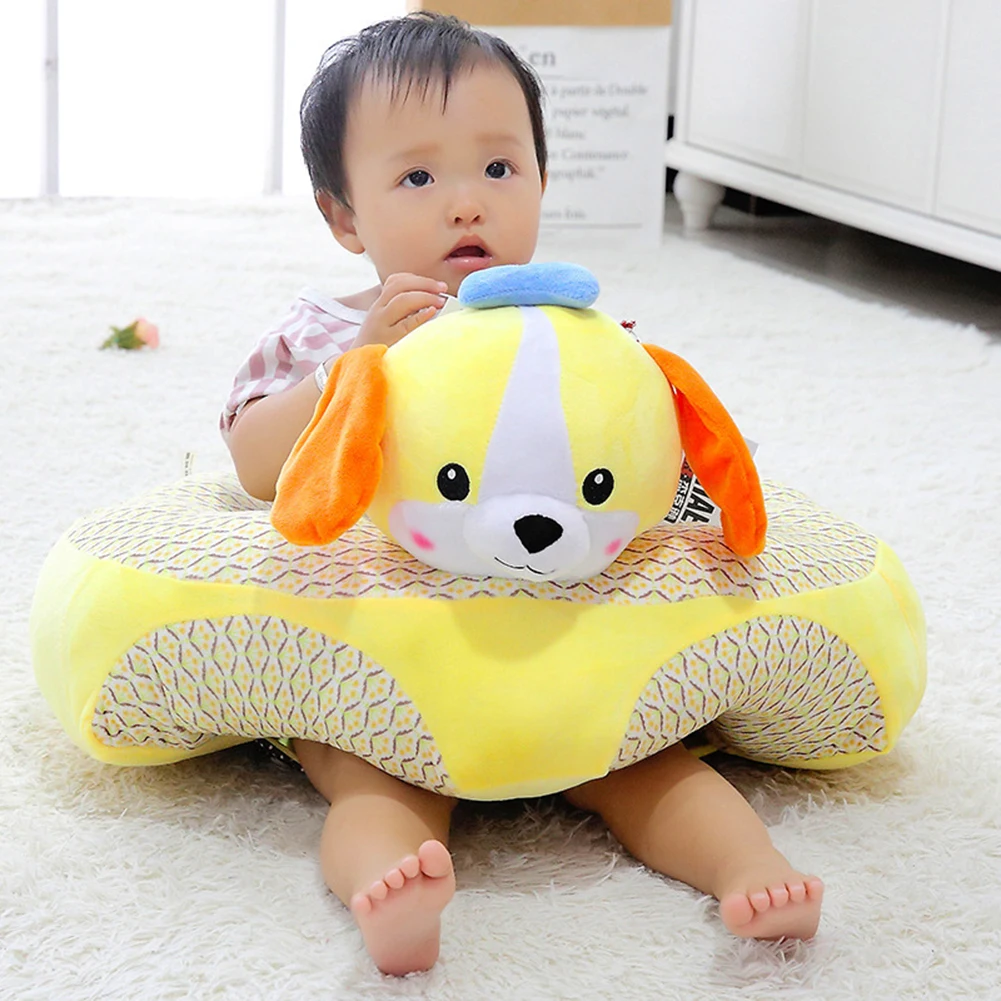 

Cute Cartoon Sofa Cover for Kids Learn to Sit Seat Cover for Baby Chair Kids Sofa Plush Child Seat Couch without Cotton