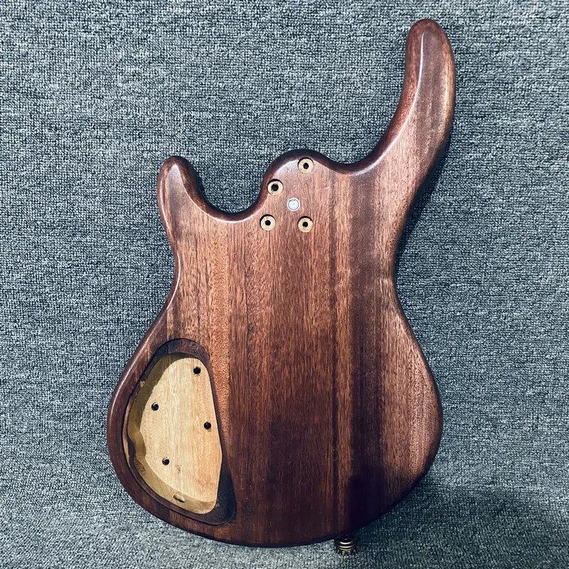 JB449 Полуфинизированный корпус электрического бас-гитара естественного цвета из