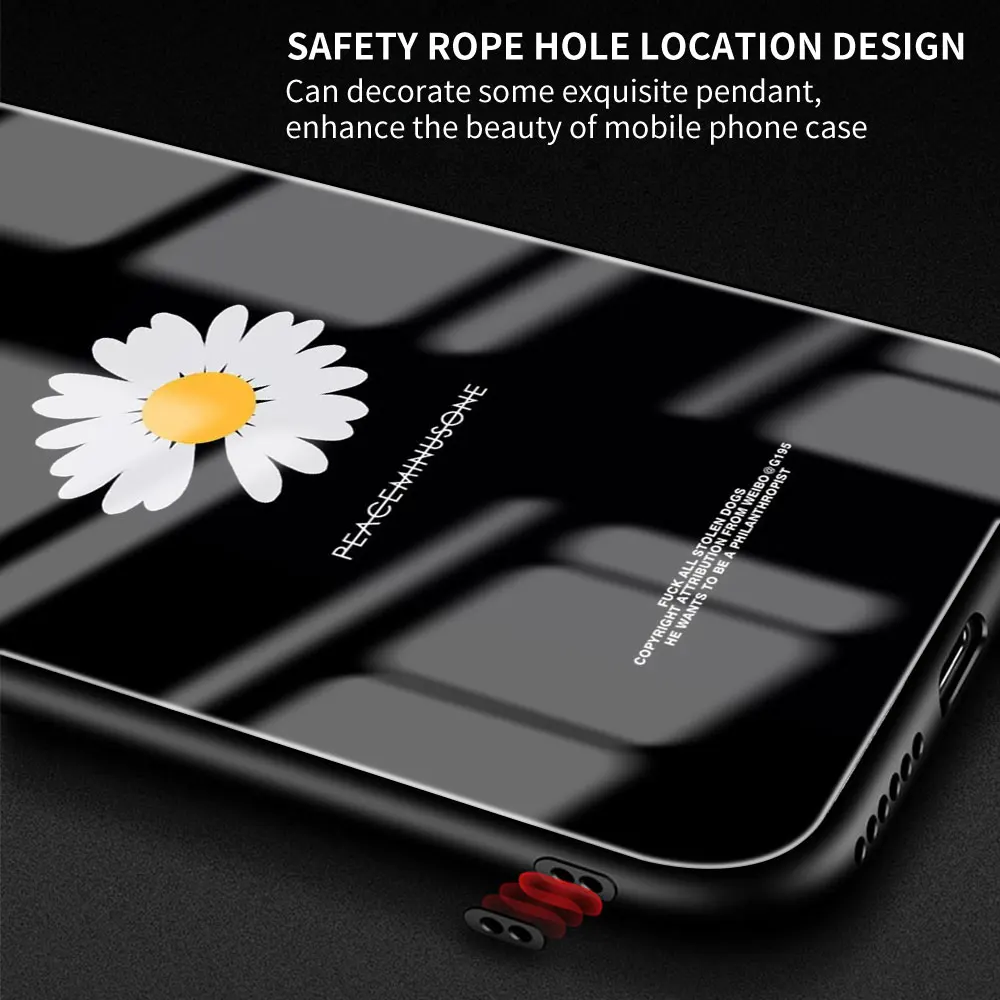 Чехол для Poco X3 NFC F3 M2 Pro X2 F2 C3 Жесткий GT фоточехол с летними цветами и маргариткой |