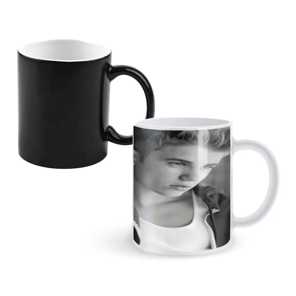 

Vip 350ml Justin-Bieber One Piece Coffee Mugs And Mug Creative Color Change Tea Cup Ceramic Milk Cups Novelty Gifts