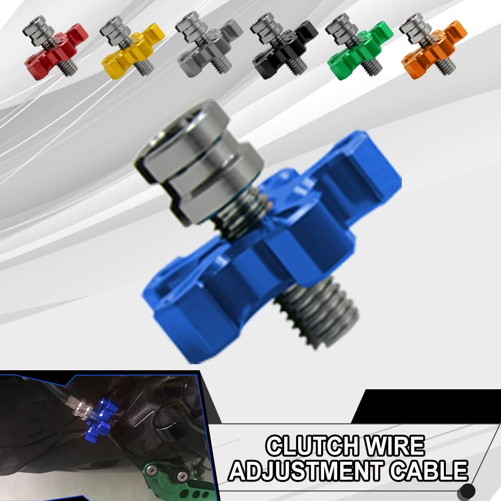 

M8 M10 * 1,25 мотоциклетный CNC алюминиевый кабель сцепления проводной регулятор для YAMAHA MT-01 mt07 YZ250 XT250 WR450F SR400 mt09 mt03 mt125