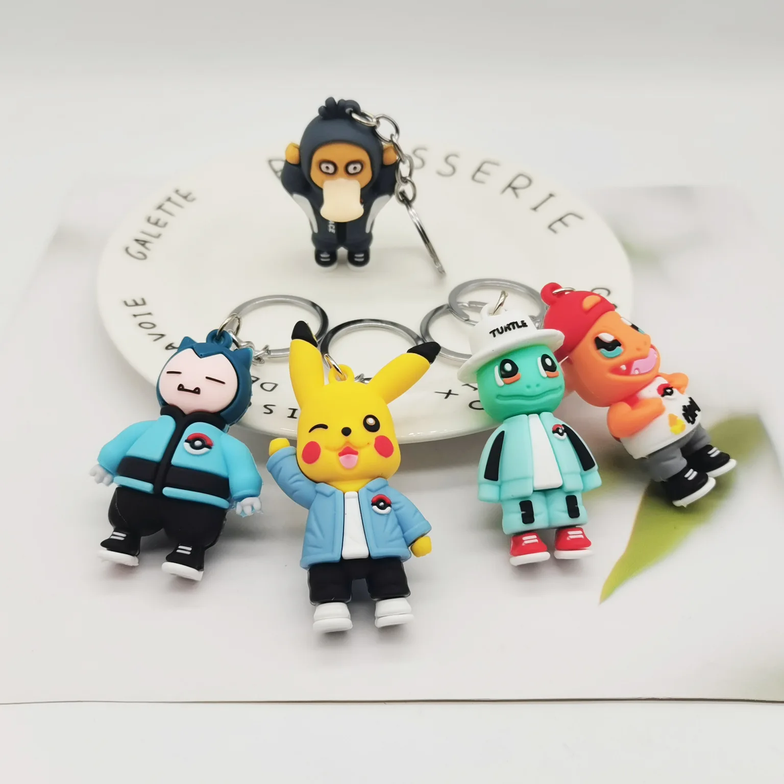 Новый мультяшный сказочный детский брелок из ПВХ сумка кулон пикап маленький