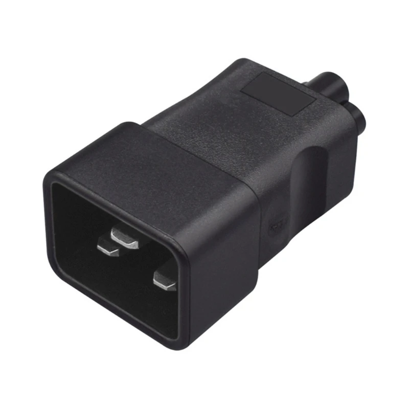 Y1UB Преобразователь вилки питания C20 в C5 из ПВХ 3-контактный разъем 16A для