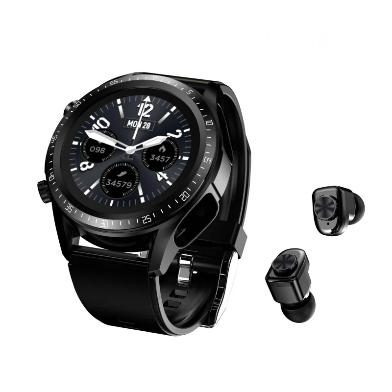 

New Smartwatch JM03 Bluetooth headset TWS two-in-one HIFI stereo wireless sports tracking music playback Android ios universal