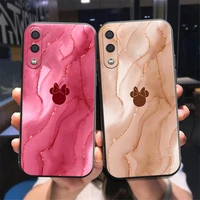 disney mickey mouse marble phone case for samsung galaxy a11 a20 a21s a52 4g 5g a71 4g 5g a72 liquid silicon black coque soft