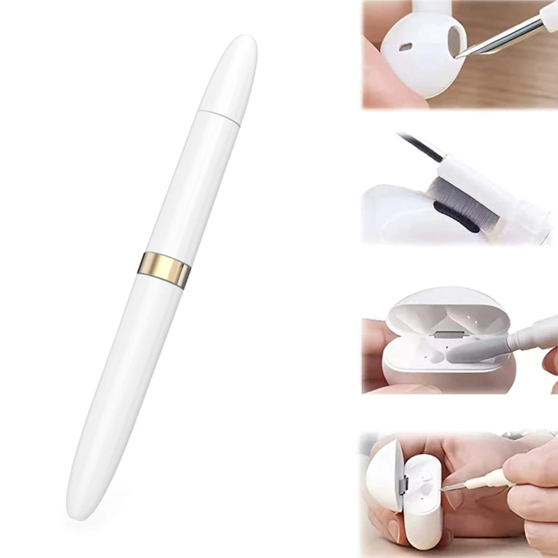 

Plastic Material Earbuds Cleaning Pen Headphone Cleaning Brush Cleaning Pen Tool Lightweight Brush Earbuds Cleaning Pen