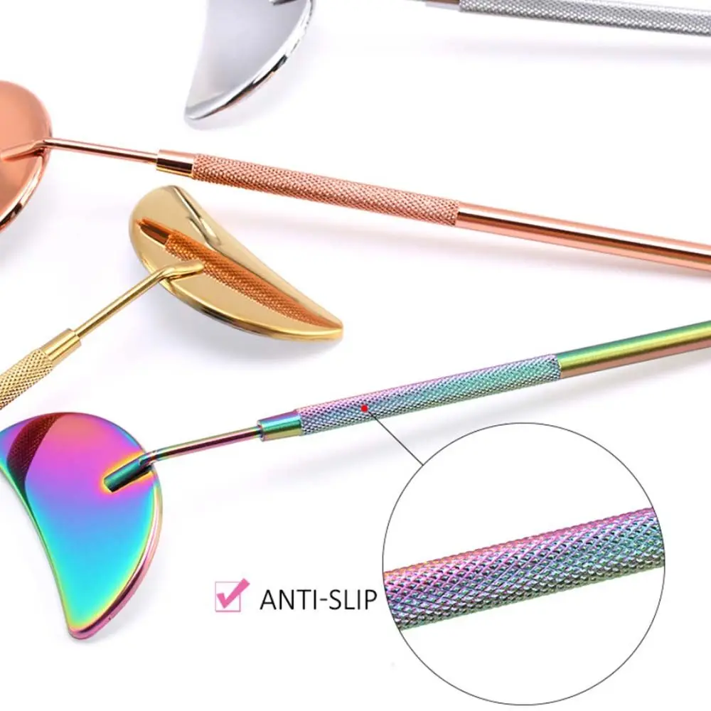 Зеркало для ресниц с полумесяцем увеличительное зеркало макияжа