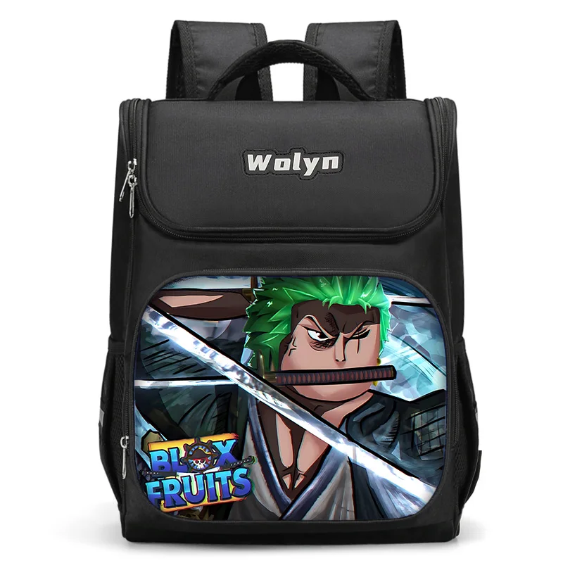 Большой Детский рюкзак Blox с фруктами для мальчиков и девочек школьная сумка