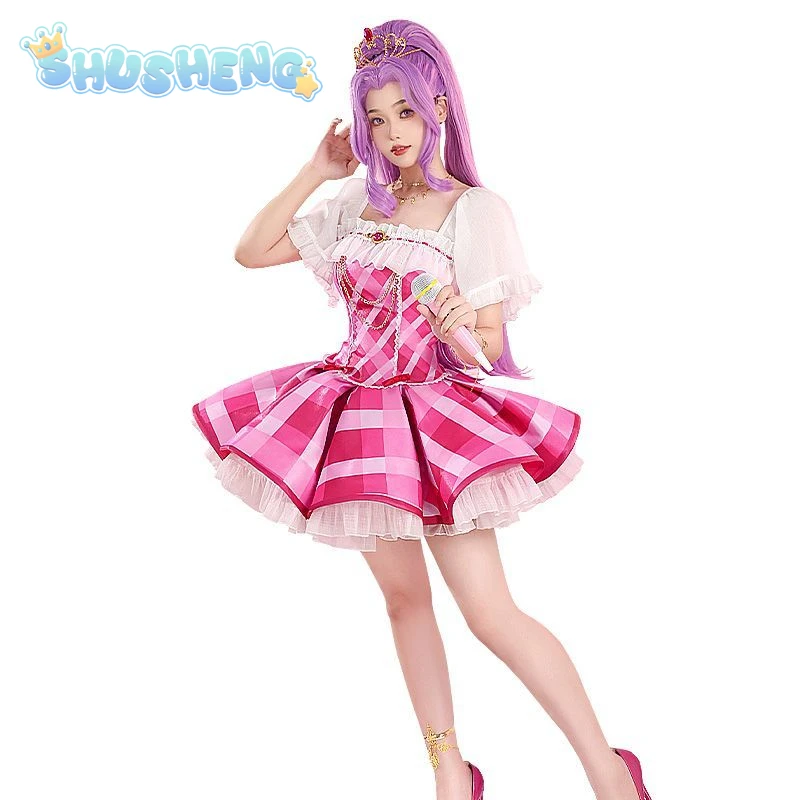 Канзаки Мицуки Косплей Аниме Айкацу! Красота Лун Костюм Новая Вечеринка