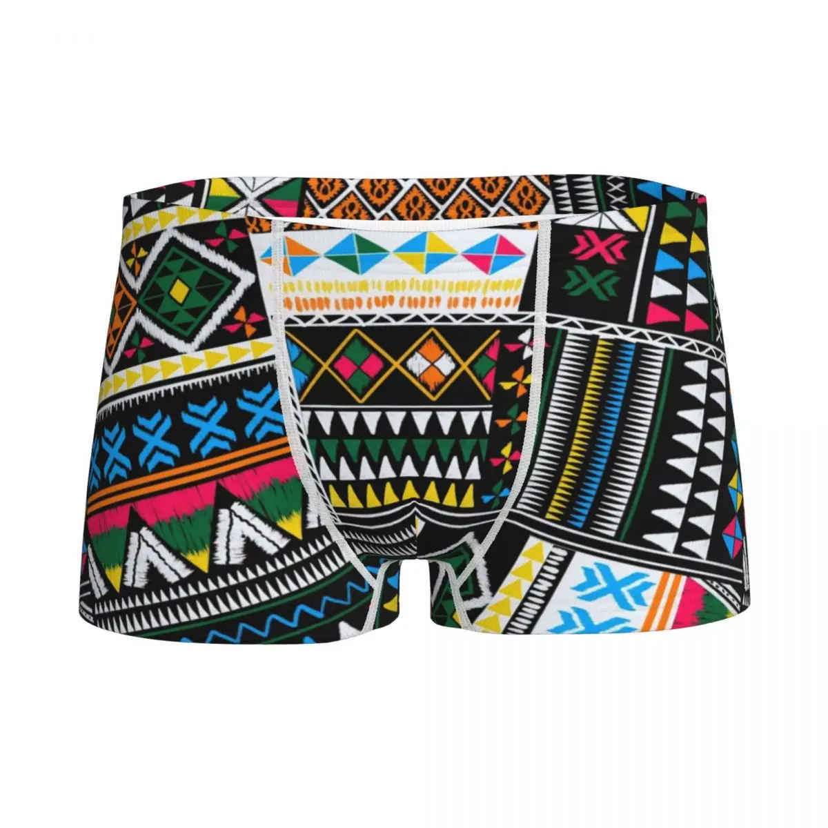 Boys Multicolor Tribal Navajo Aztec Art Boxers Cotton Young Soft Underwear Men Panties Pop Teenage Underpants