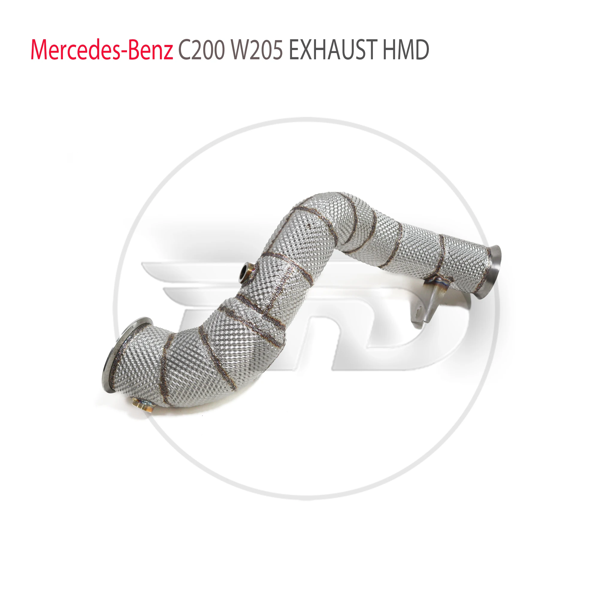 

HMD Exhaust System High Flow Performance Downpipe for Mercedes Benz S205 C205 C200 M274 M264 1.5T 2.0T Right-hand Drive Car