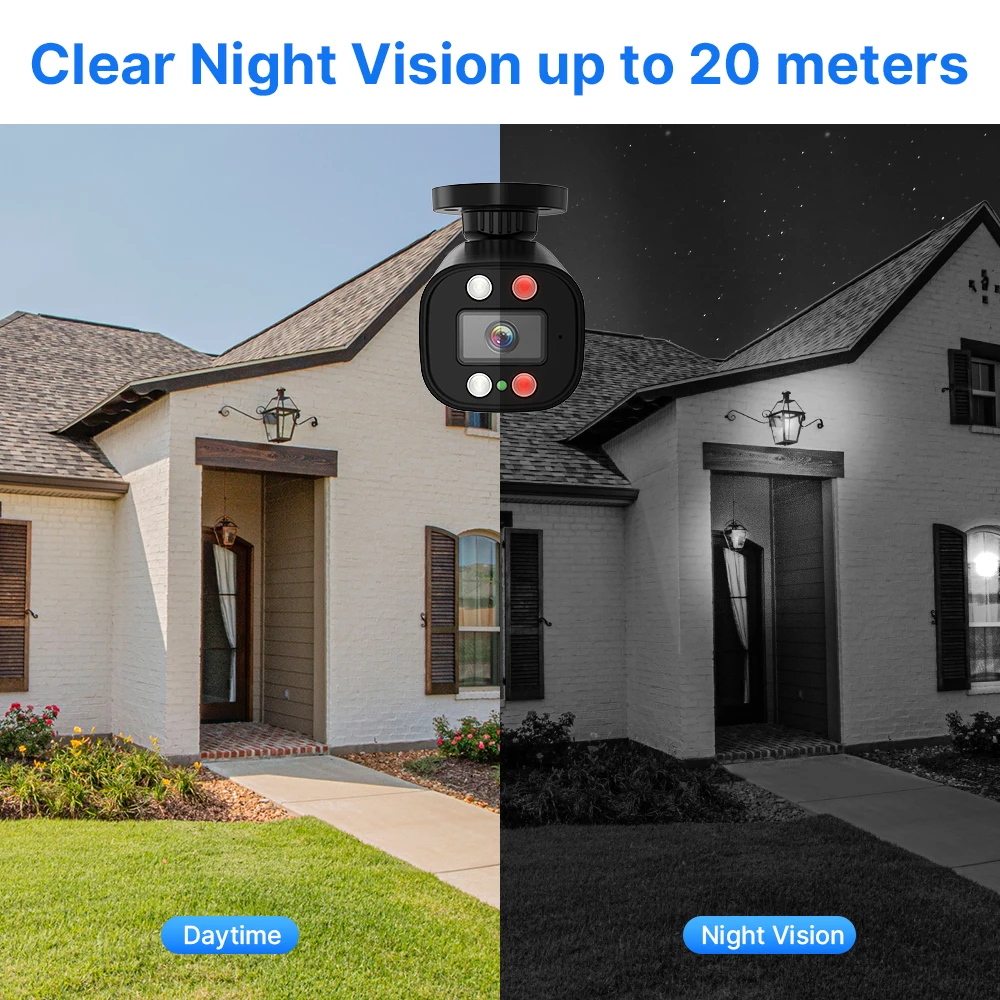 Hiseeu 8CH CCTV камера система безопасности наборы 5MP AHD наблюдения s DVR Набор